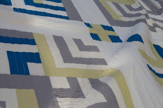 piecedgoods Improv Log Cabin