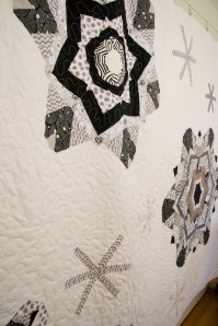 piecedgoods Meander QUILT Kaleidoscope Snowflake Quilt