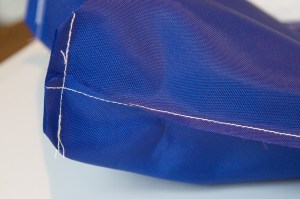 piecedgoods Reusable Sandwich Bag stitch corners