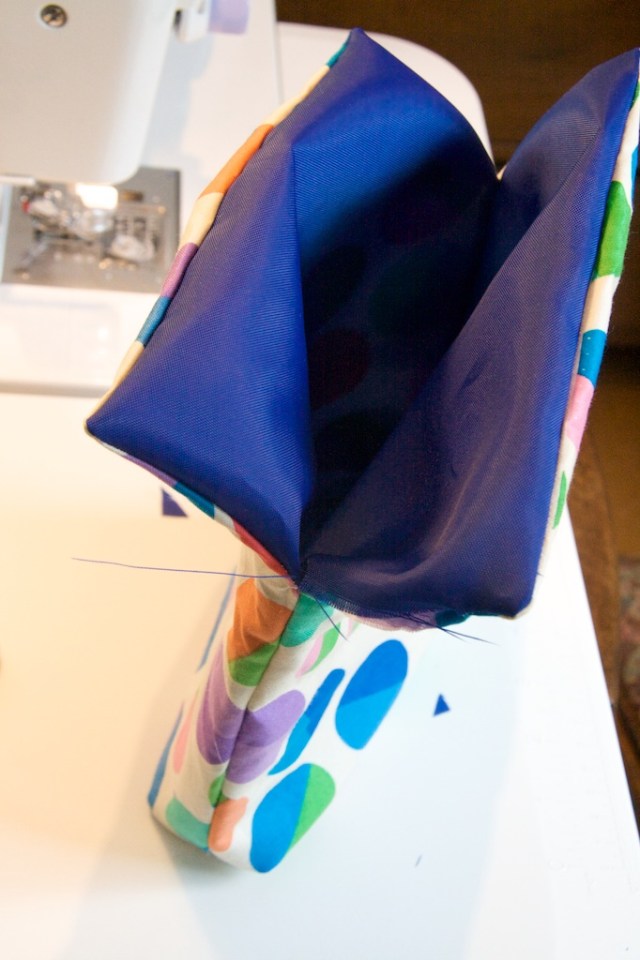 piecedgoods Reusable Sandwich Bag process