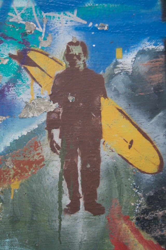 Frankenstein, Graffiti, Surfer Frankenstein