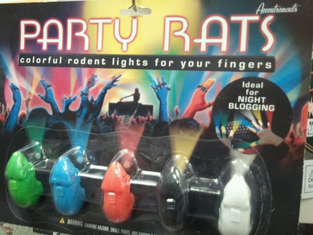 night blogging rats