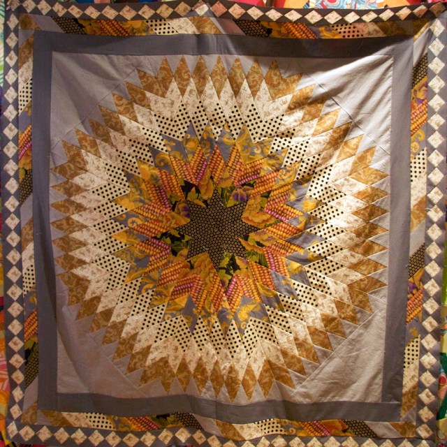 Star Medallion Quilt in progress