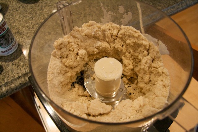 Crust holding together