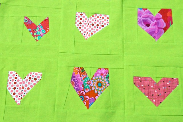 piecedgoods Scrappy hearts Scrap Hearts