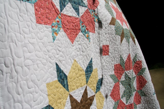 piecedgoods SwoonQuilted Closeup Quilting