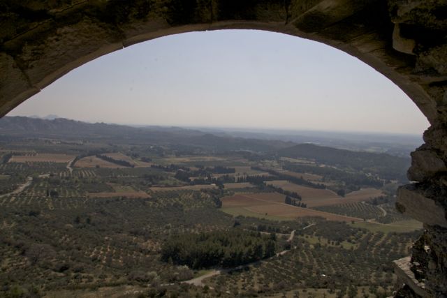 The view from Les Baux, Provence
