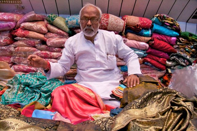  Chandni Chowk - Old Delhi Saree Seller