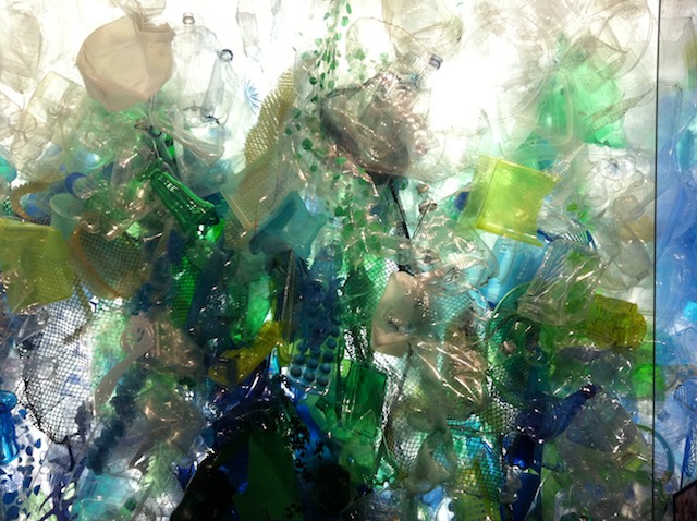 Plastic at the Monterey Bay Aquarium