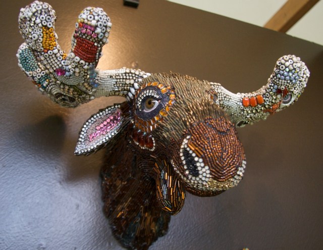 piecedgoods Sausalito Art Festival Moose Betsy Youngquist Moose BYART
