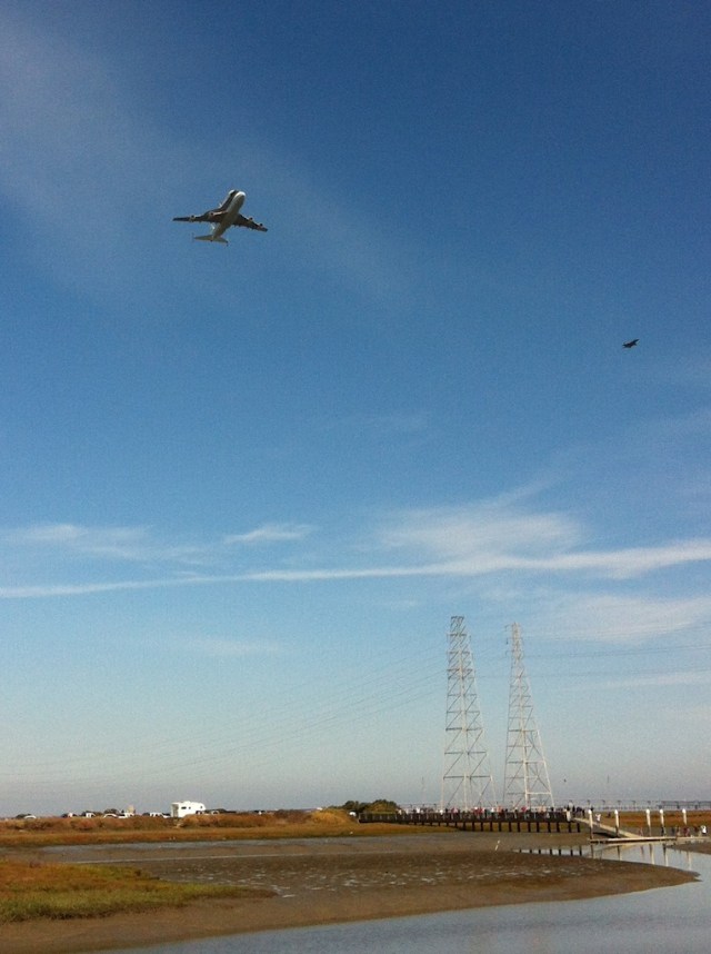 Endeavour Flyover Bay Area