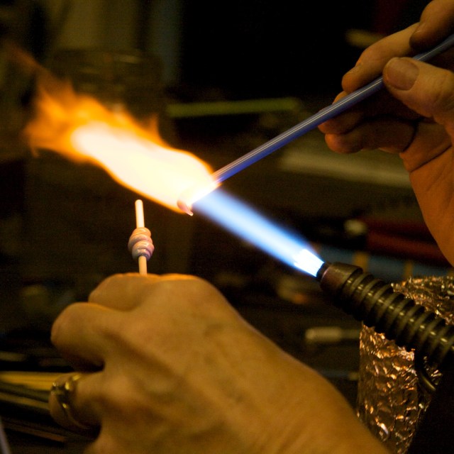 piecedgoods lampworking torch Lampworking at the Crucible
