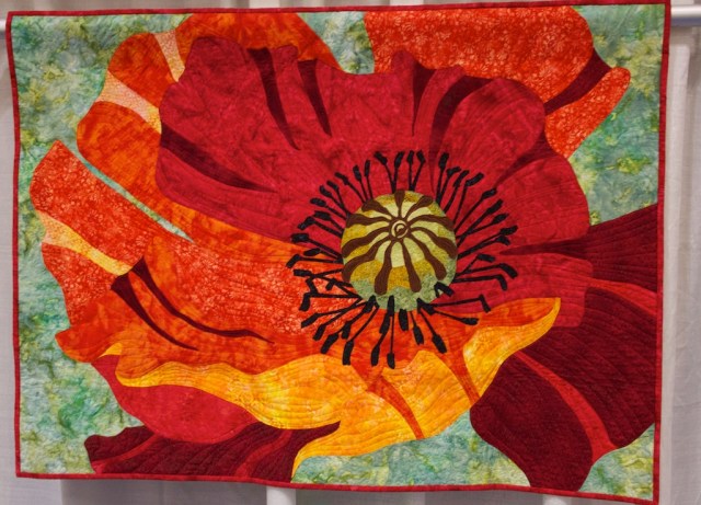 Piecedgoods PIQF 2012 Liz's Giant Poppy