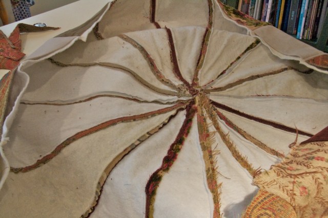 Honey Bun Pouf Underside