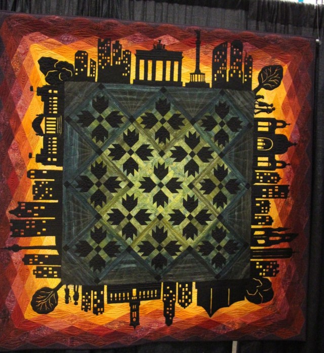 Claudia Scheja - Skyline 69"x69"