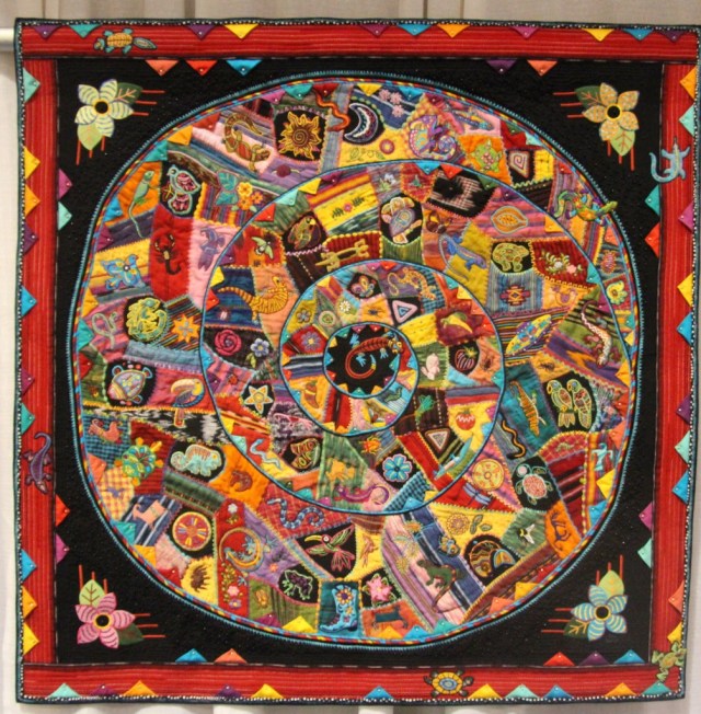 Ann Horton - Poco Loco 43"x43"