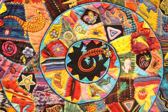 Ann Horton - Poco Loco 43"x43" Detail