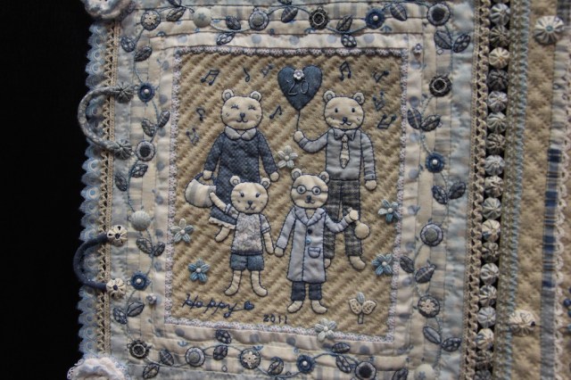 Aki Sakai - Blue Tone 51"x51"