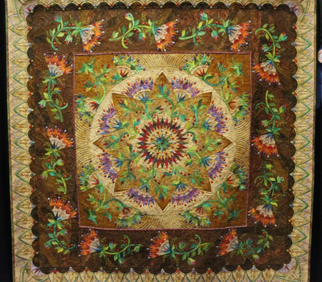 Marilyn Badger - Exuberance 77"x77"